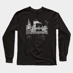 Electrical Generator Vintage Patent Drawing Long Sleeve T-Shirt